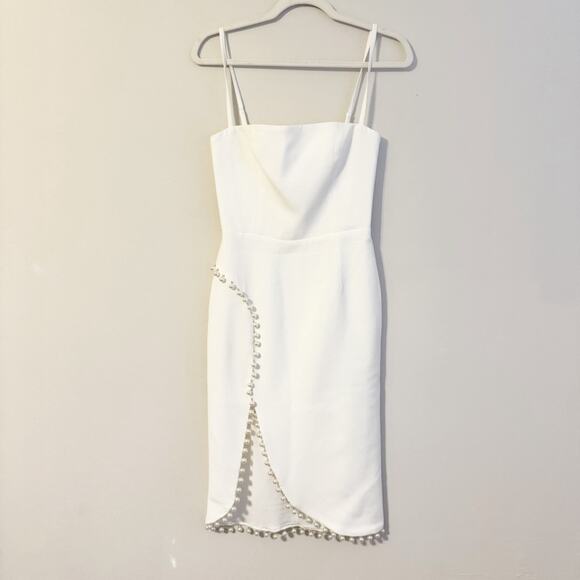 Helsi Coco pearl embellish bridal midi dress NWT XS - Picture 4 of 11